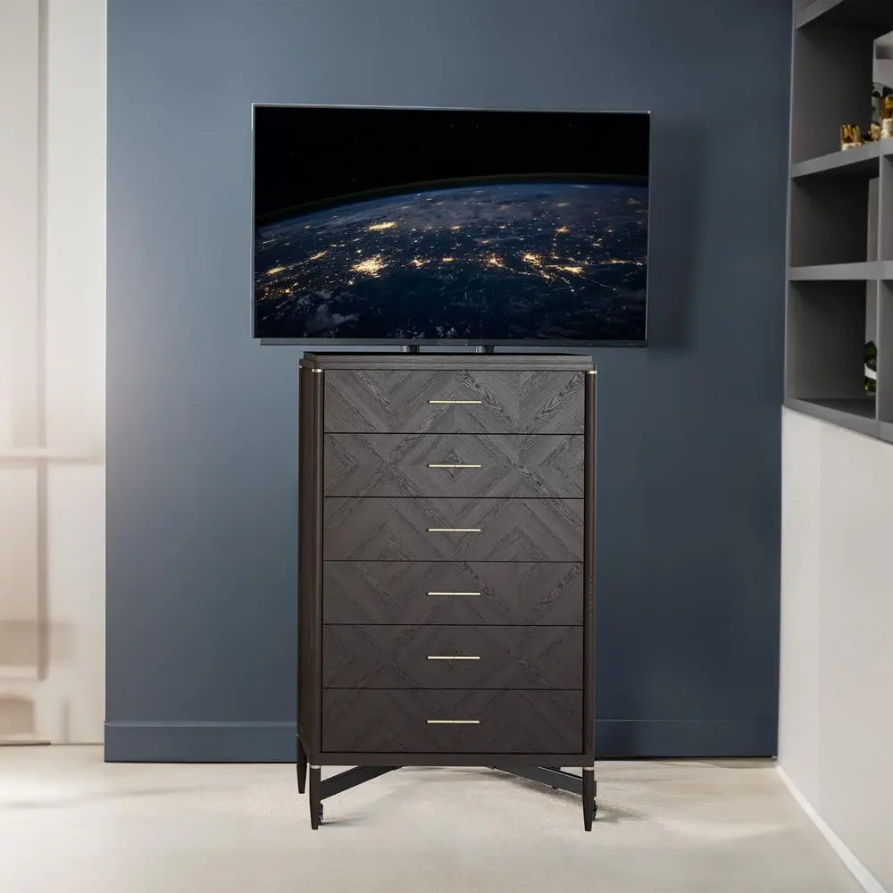 Tall TV Cart for 32 to 83 inch Screens up to 110 lbs, LCD LED OLED 4K Smart Flat and Curved Panels, Rolling Stand with Laptop D
