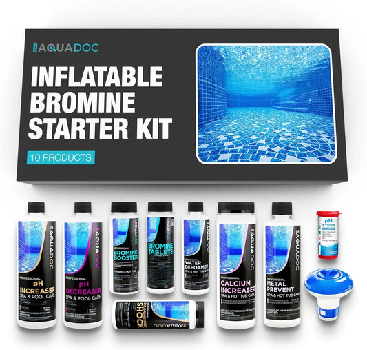 Inflatable Hot Tub Chemical with Bromine Tablets Inflatable Spa Starter Convenient Hot Tub Starter  pH Control