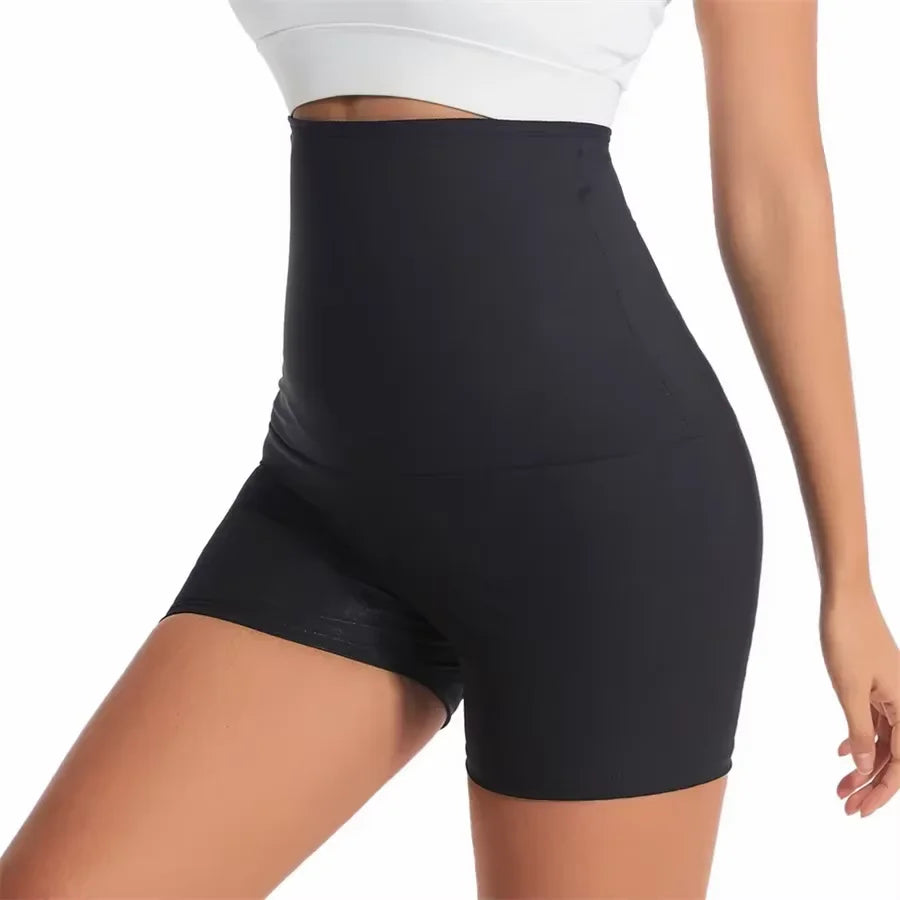 Women Sauna Sweat Pants Thermo Fat Control Legging Shapers Fitness Control Panties Workout Sauna Suits Waist Slimming Shorts