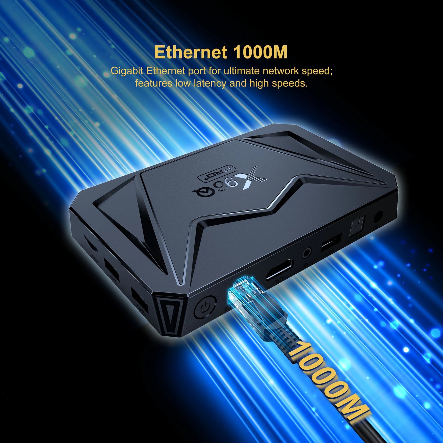 Original X96Q PRO+ Android 14 TV Box 4GB 32GB Allwinner H728 Quad Core 8K HD 1000M LAN Wifi6 X96Q Pro Plus Set Top Box 2GB 16GB