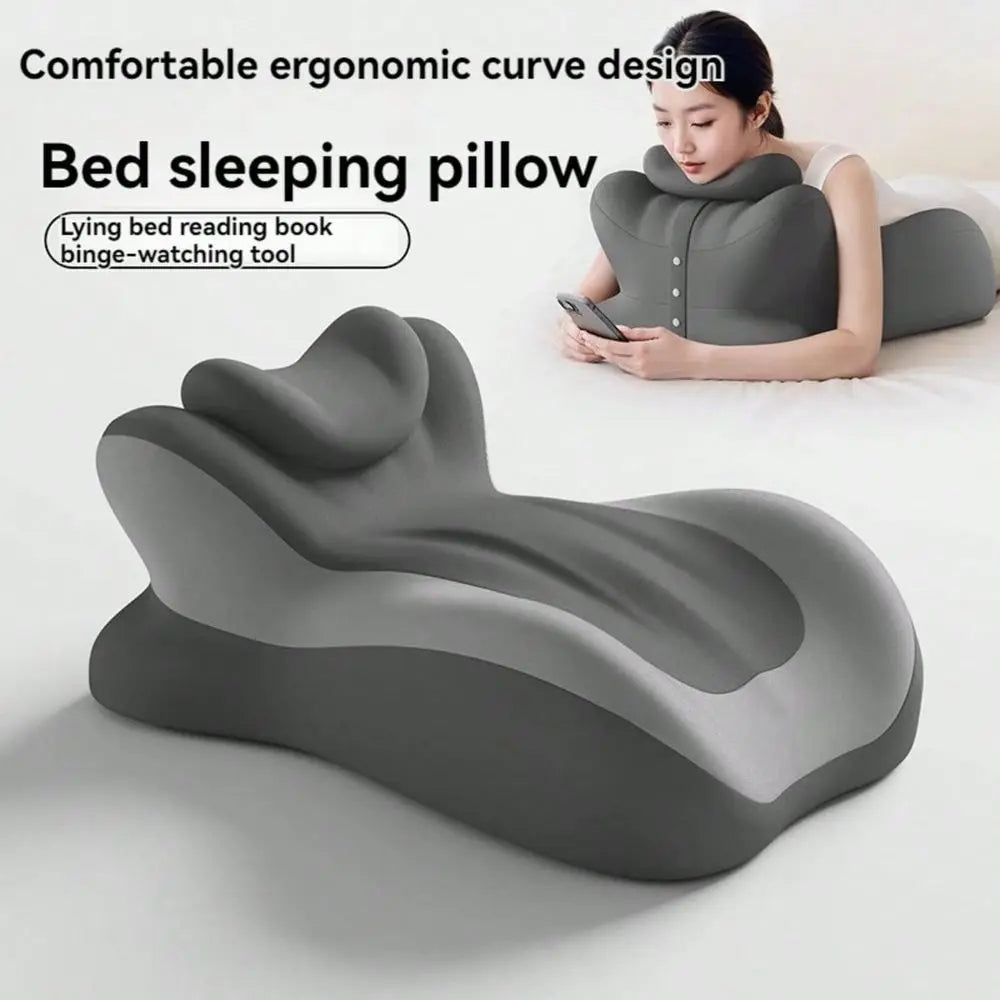 Sleep Pillow, Bed, Memory Cotton, Pad For Feet, Pillow For Legs, Multifunctional Mobile Phone Reading, Suitable B