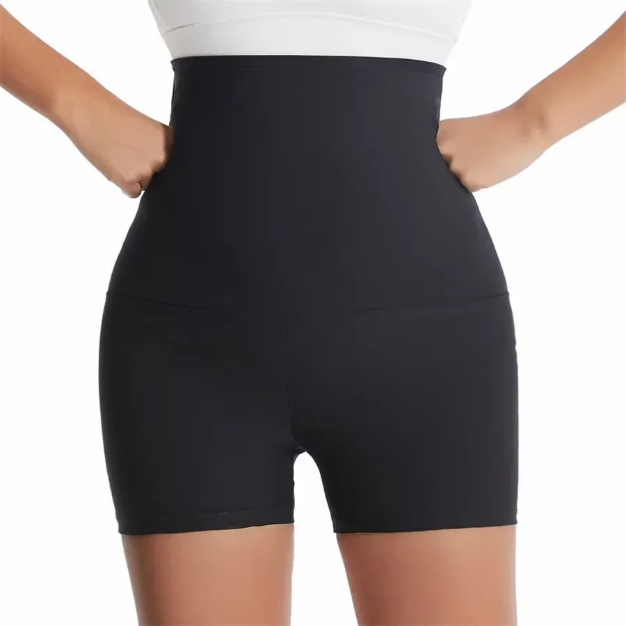 Women Sauna Sweat Pants Thermo Fat Control Legging Shapers Fitness Control Panties Workout Sauna Suits Waist Slimming Shorts