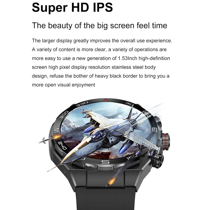 Smart Watch for Men Boys,1.53" Display ,IP67,Fitness Watch with with Heart Rate & Sleep Monitoring,Via Da Fit App,for Smartphone