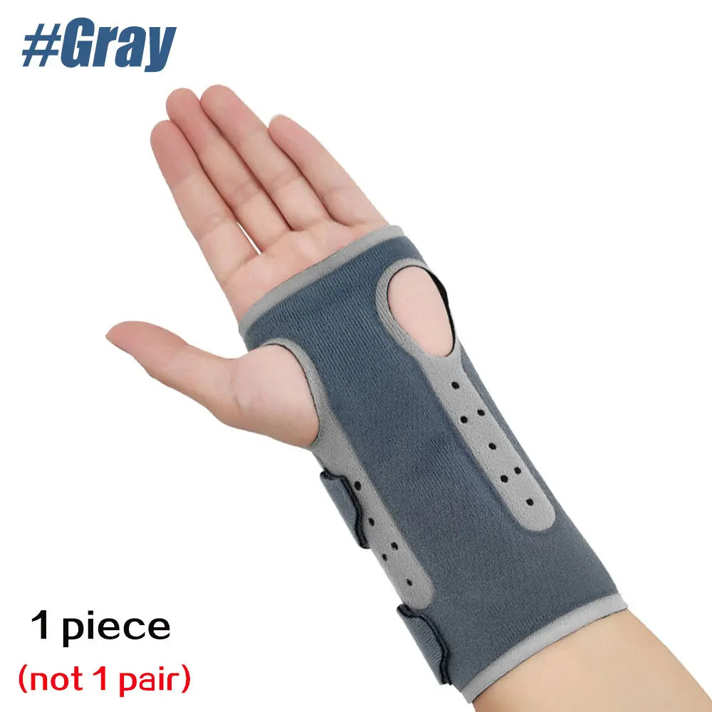 1 Pcs Wrist Brace for Carpal Tunnel Relief Night Support Hand Brace, Adjustable Wrist Support for Tendonitis, Arthritis, Sprains