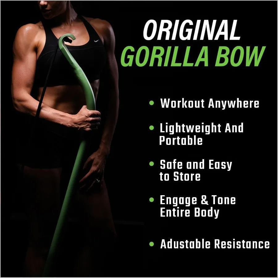 Lite Portable Home Gym Resistance Bands and Bar System for Travel, Fitness, Weightlifting and Exercise Kit, Full Body Workout Eq
