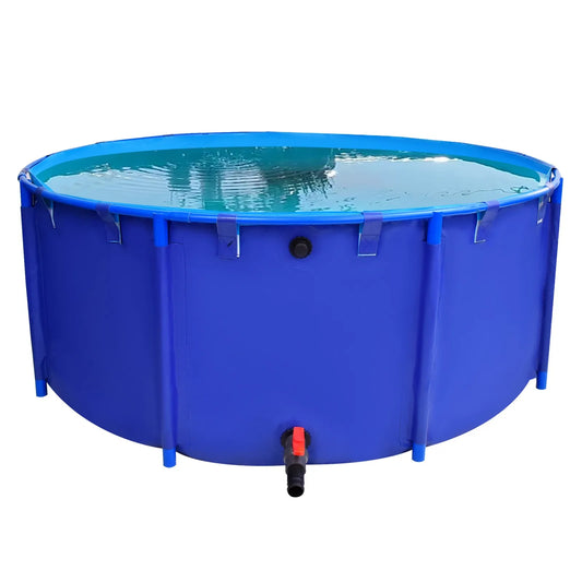 Outdoor Hot Tubs 82 x 32 Inch Round PVC Frame Above Ground Outdoor Backyard Swimming Pool Set