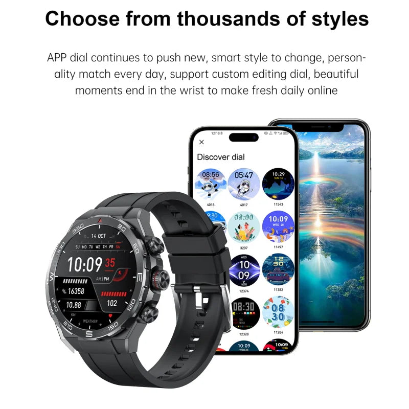 Smart Watch for Men Boys,1.53" Display ,IP67,Fitness Watch with with Heart Rate & Sleep Monitoring,Via Da Fit App,for Smartphone