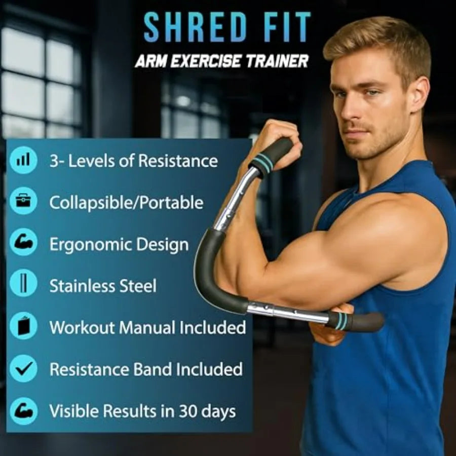 40-90lb,Twister Arm Trainer – Adjustable Forearm Strengthener – Exercise Equipment for Men & Women – Chest Workout Equipment – P