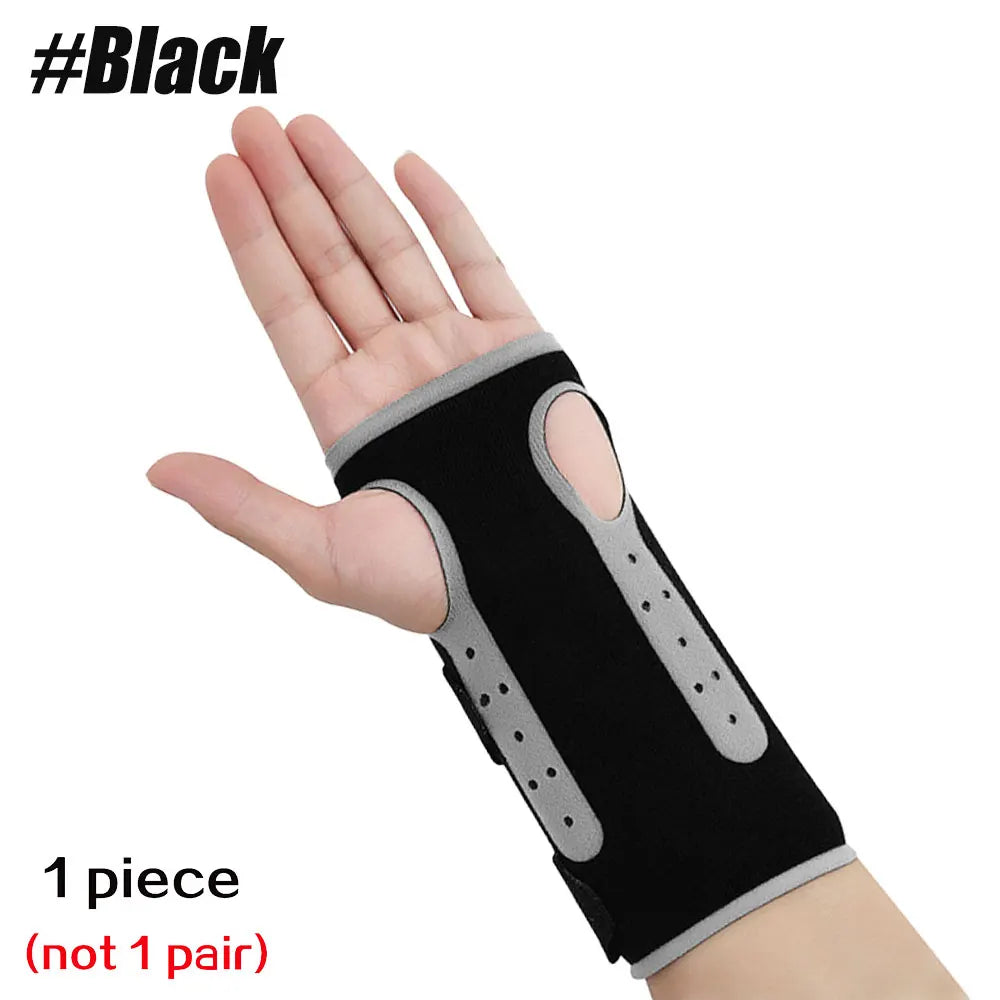 1 Pcs Wrist Brace for Carpal Tunnel Relief Night Support Hand Brace, Adjustable Wrist Support for Tendonitis, Arthritis, Sprains