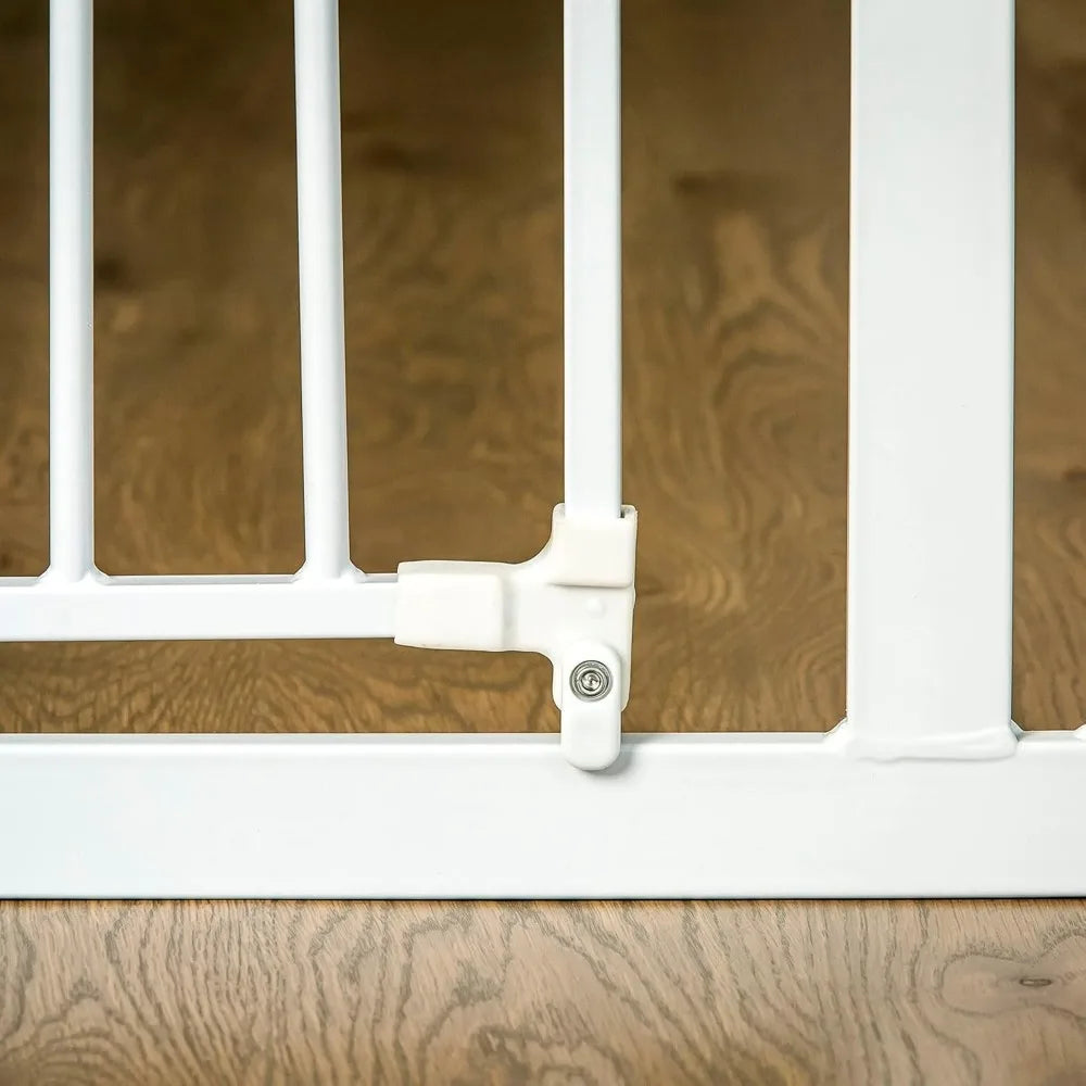 Extra Wide 38.5-Inch Pressure Mount Safety Gate for Stairs and Doorways, Child and Pet Friendly, Easy Installation