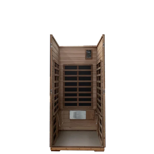 Red Cedar Single Outdoor Sauna Outdoor Indoor Wooden Sauna Room