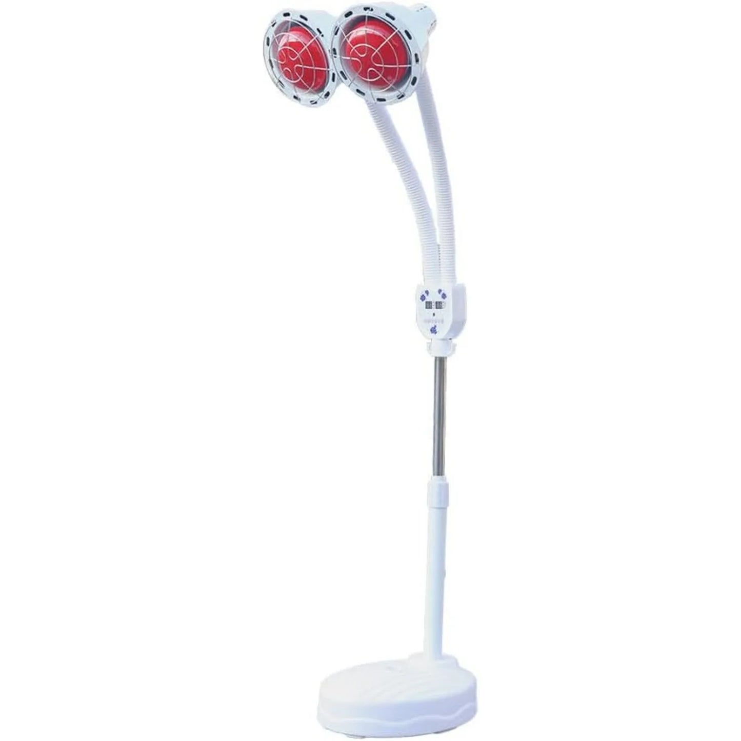 Infrared Light Therapy 110V Red Head Light Adjustable Near Infrared Heat Lamp for Body Neck Shoulder Joints Back Pain Relief