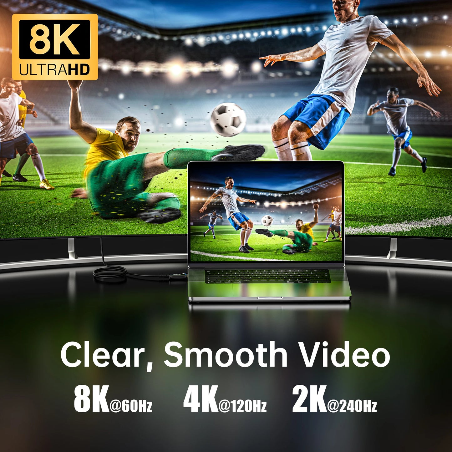8K HDMI Optical Fiber 2.1 Cable 8K@60Hz 4K@120Hz 48Gbps Hight Speed optical fiber for TV Box Projector Ps3/4 Computer