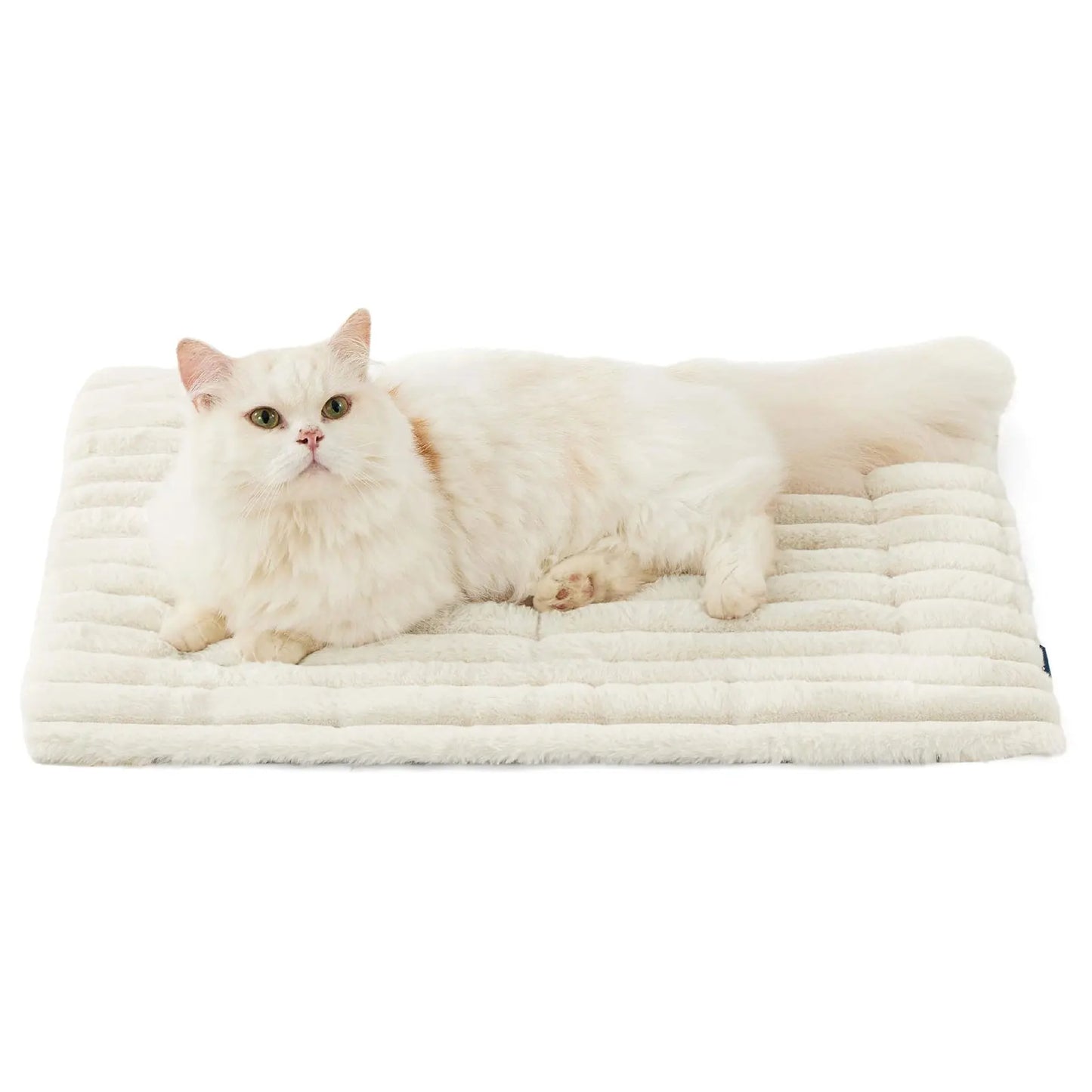 Pet Bed Self-Warming Ultra Soft Fleece Warm Cozy Sleeping Mat for Cat Dog Machine Washable Furniture