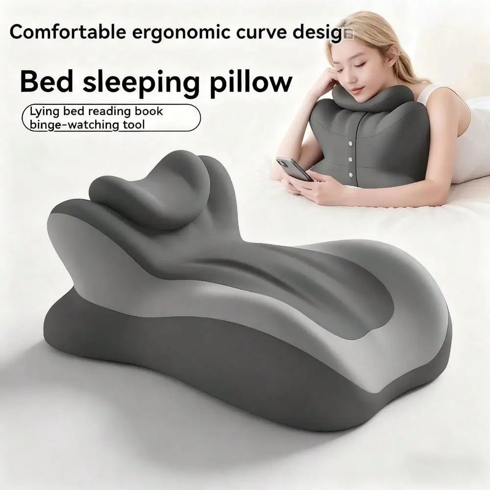 Sleep Pillow, Bed, Memory Cotton, Pad For Feet, Pillow For Legs, Multifunctional Mobile Phone Reading, Suitable B