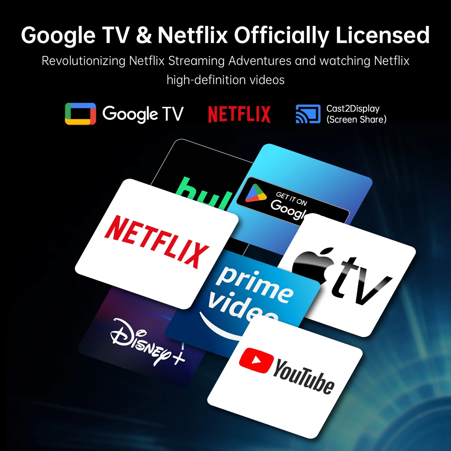 KTC 32 Inch 4K Smart Monitor with Google TV System UHD 3440x2560P