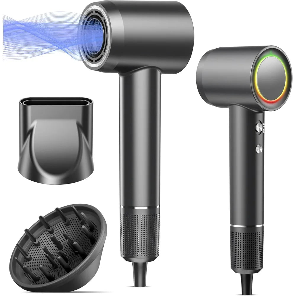 Professional D YＳ０Ｎ Hair Dryer Dupe 160000RPM High Speed Ionic Blow Dryer for Fast Drying And Shiny Smooth Results