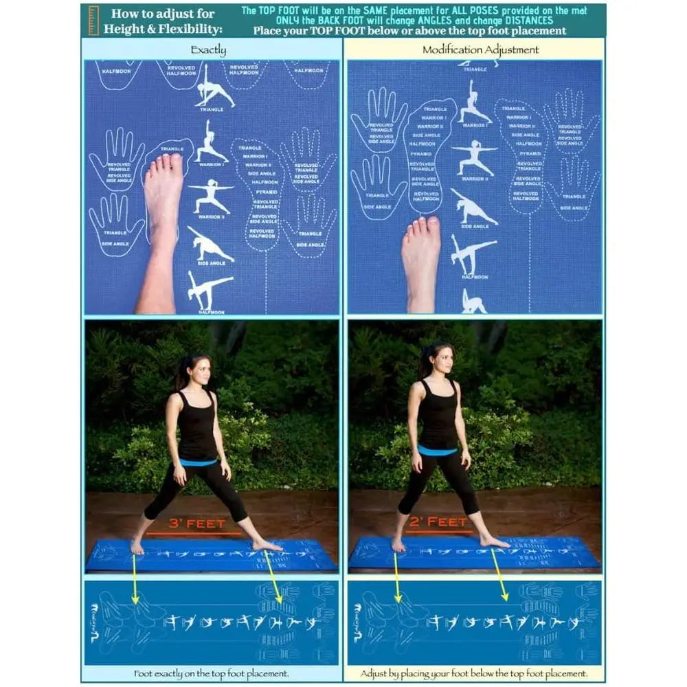 Learning and Practice Yoga Mat
