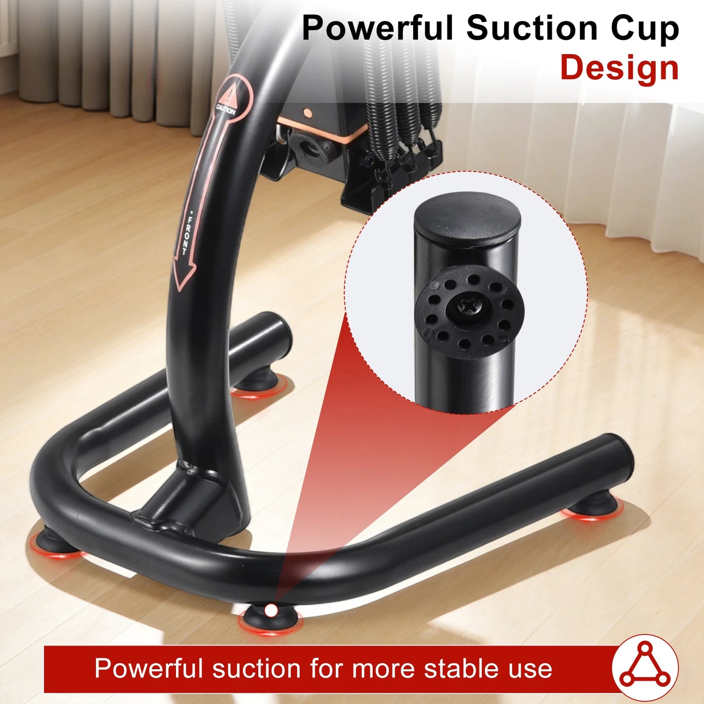 Height Adjustable Assisted Squat Machine,Resistance Glute Trainer – Foldable Leg & Core Strengthener for Home Gym, Supports